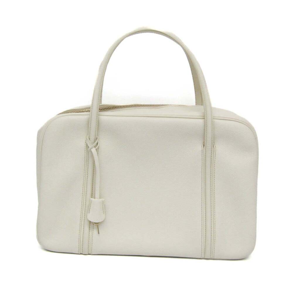 Valextra Women's Leather Handbag White